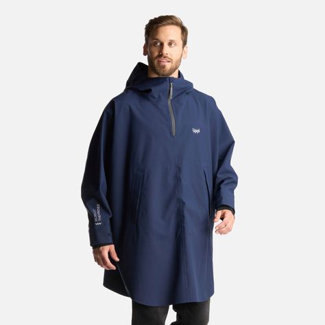 Chaqueta Hombre Galope B- Dry Rain Cover Azul Marino Lippi-2