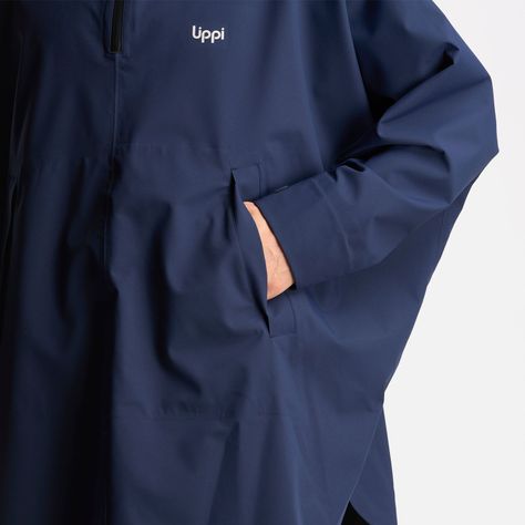 Chaqueta Hombre Galope B- Dry Rain Cover Azul Marino Lippi-7