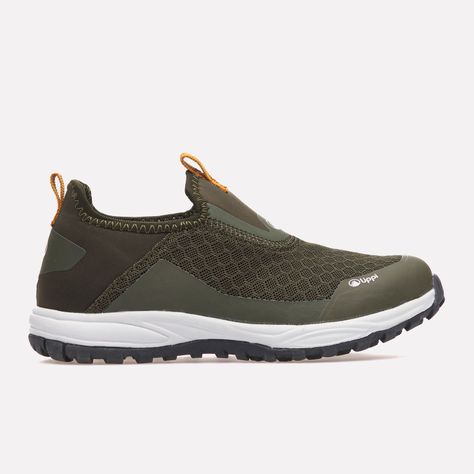Zapatilla Niño Panal Kids Verde Naranjo Lippi-0