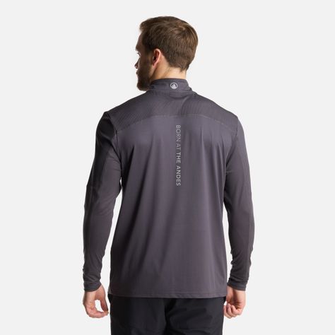 Poleron Hombre Puerto Trucco 14 Zip Grafito Lippi I24-4