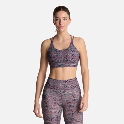Peto Mujer Copihue Print Morado Claro Haka Honu-0