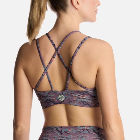 Peto Mujer Copihue Print Morado Claro Haka Honu-3