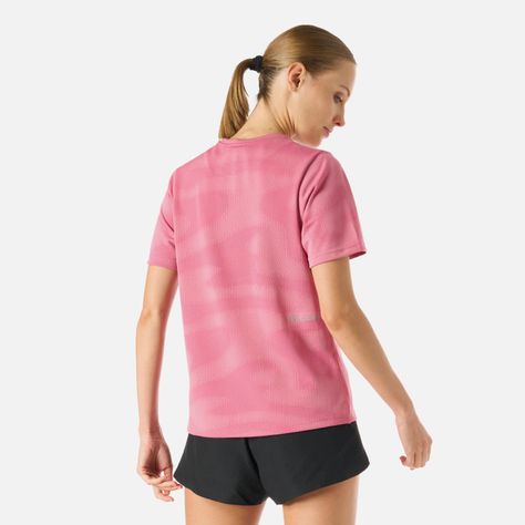 Polera Mujer Built To Move Pro T-Shirt Rosado Vulcano-3