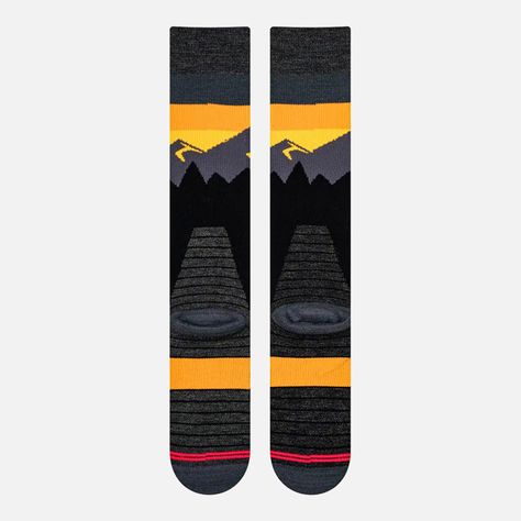 Calcetin Hombre All Mountain Ski Socks Gris Oscuro Lippi I23-2