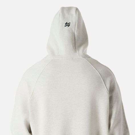 Polerón Hombre Cool Down Hoody Gris Claro Vulcano-5