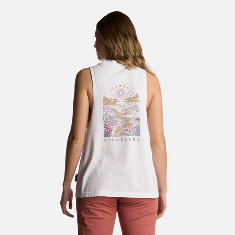 Polera Mujer Cornisa Blanco Haka Honu-2