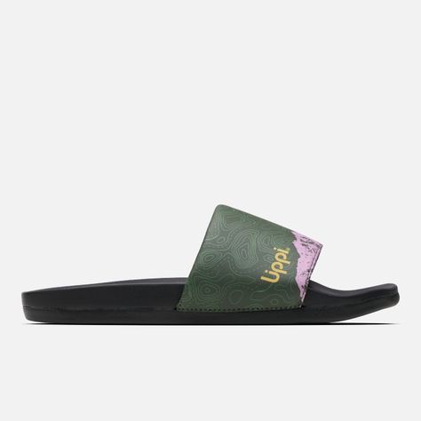 Sandalia Mujer Insigne Slide Print Lila Lippi V25-0