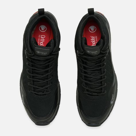 Botín Hombre Light Rock Mid ECO All Black Lippi-5