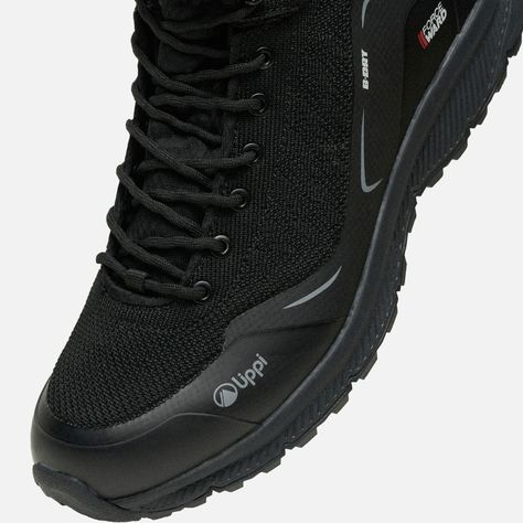 Botín Hombre Light Rock Mid ECO All Black Lippi-6