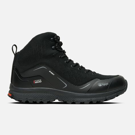 Botín Hombre Light Rock Mid ECO All Black Lippi-0