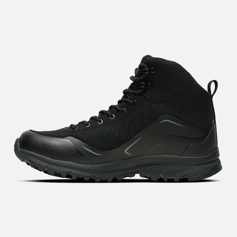Botín Hombre Light Rock Mid ECO All Black Lippi-1