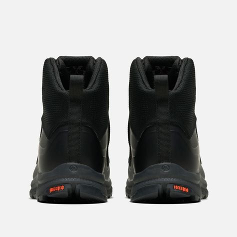 Botín Hombre Light Rock Mid ECO All Black Lippi-3