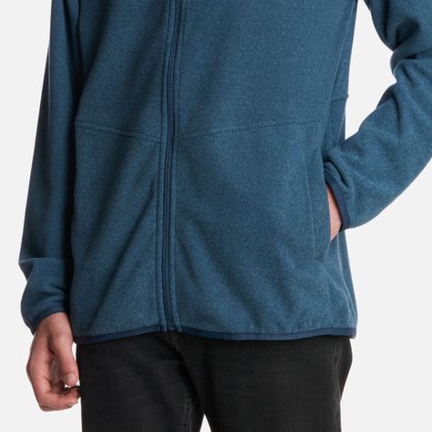 Polerón Teen Boy Stripes NanoF Full Zip Hoody Azul Lippi I25-4