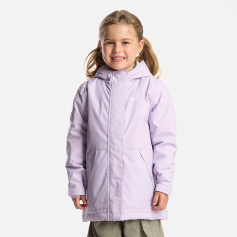 Chaqueta Niña Cold Place B-Dry Hoody Jacket Lila Lippi-1