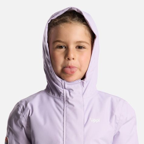 Chaqueta Niña Cold Place B-Dry Hoody Jacket Lila Lippi-4