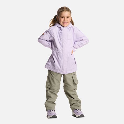 Chaqueta Niña Cold Place B-Dry Hoody Jacket Lila Lippi-7
