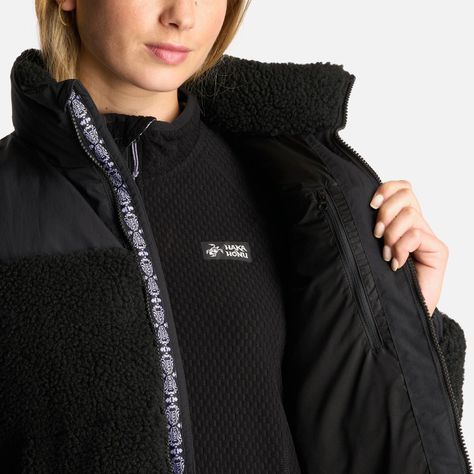 Chaqueta Mujer Bombastic Negro Haka Honu-7