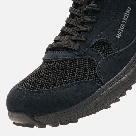 Zapatilla Hombre Huella Negro Haka Honu-6