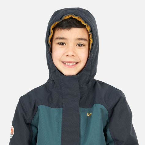Chaqueta Niño Andes Snow B-Dry Hoody Jacket Azul Noche Lippi I23-3