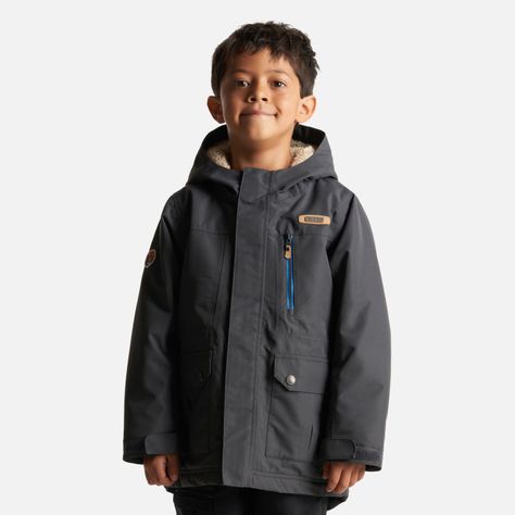 Chaqueta Niño Roble B-Dry Hoody Jacket Grafito Lippi I23-1