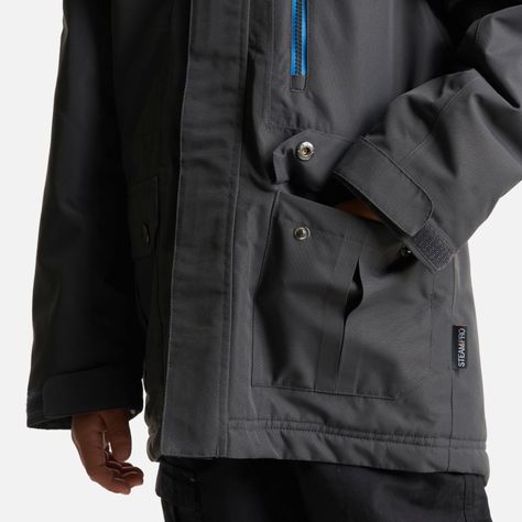 Chaqueta Niño Roble B-Dry Hoody Jacket Grafito Lippi I23-4