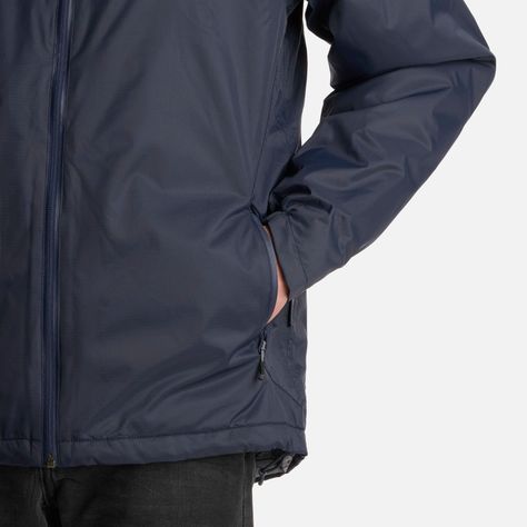 Chaqueta Teen Boy Cold Place B-Dry Hoody Azul Lippi I24-5