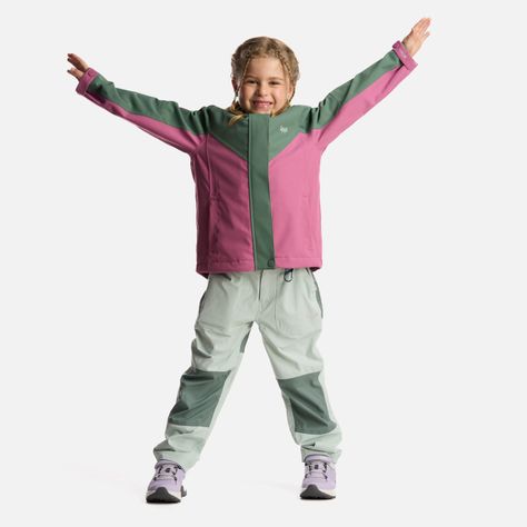 Chaqueta Niña Massif B-Dry Hoody Jacket Verde Musgo Lippi-6