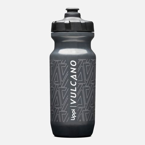 Botella Unisex Vulcano Water-flex Bottle Negro print Lippi-0