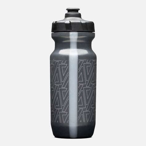 Botella Unisex Vulcano Water-flex Bottle Negro print Lippi-1