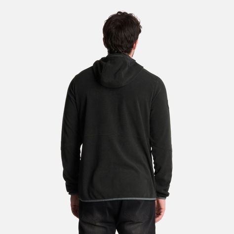 Polerón Hombre Stripes Nano-F Full Zip Hoody Negro Lippi-2