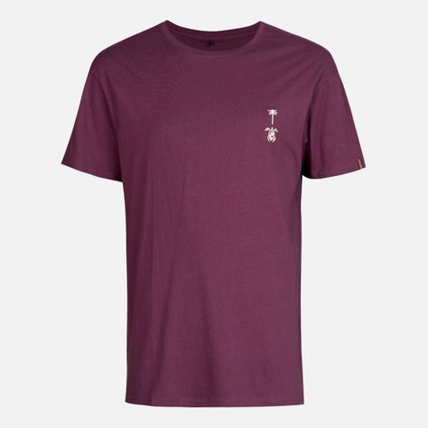 Polera Hombre Amanecer Morado Haka Honu-0