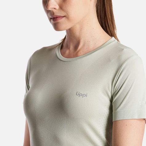 Polera Mujer  Challenge Seamless T-Shirt Jade Lippi-4