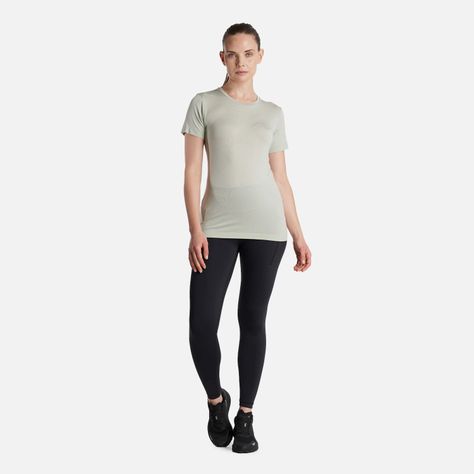 Polera Mujer  Challenge Seamless T-Shirt Jade Lippi-5