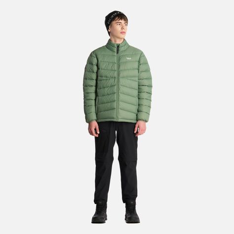 Chaqueta Teen Boy Bewarm Steam-Pro Jade Oscuro Lippi I25-5