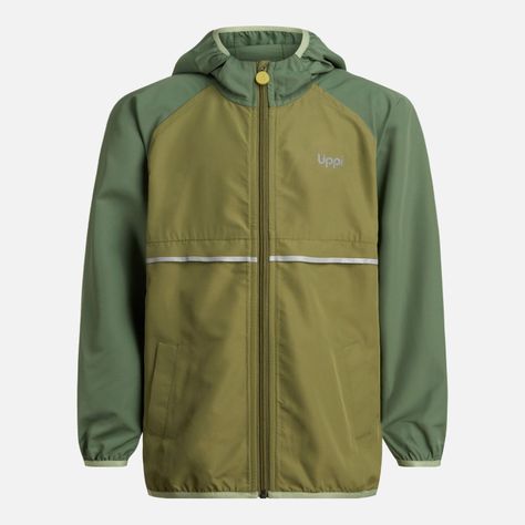 Chaqueta Niño Nightfall WindBreaker Hoody Jacket Verde Lippi-6