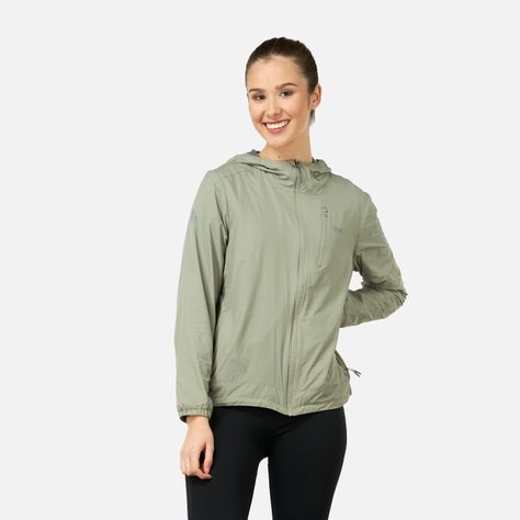 Chaqueta Mujer Spry Windbreaker Nano-F Hoody Jacket Laurel Lippi-1