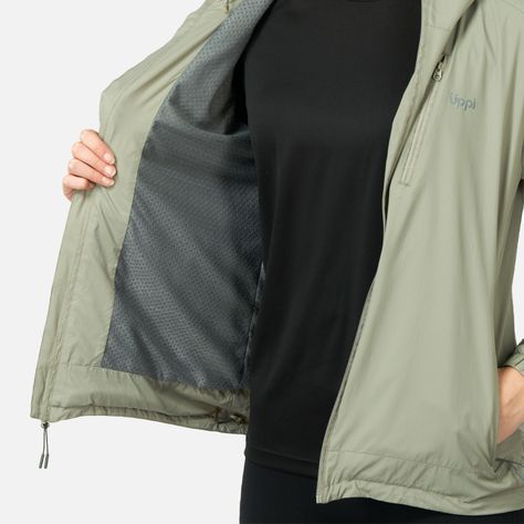 Chaqueta Mujer Spry Windbreaker Nano-F Hoody Jacket Laurel Lippi-4