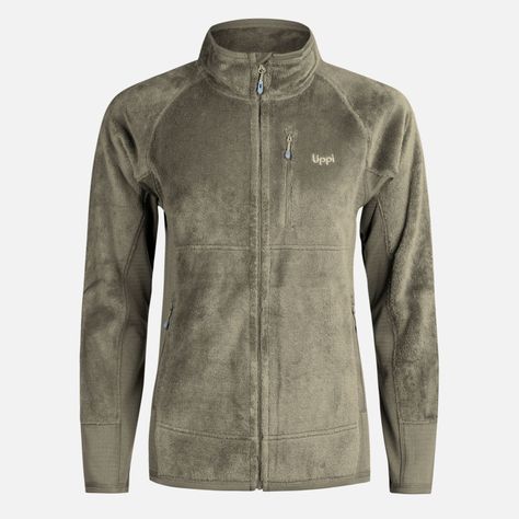 Poleron Mujer Numan Shaggy-Pro Jacket Laurel Lippi I23-0