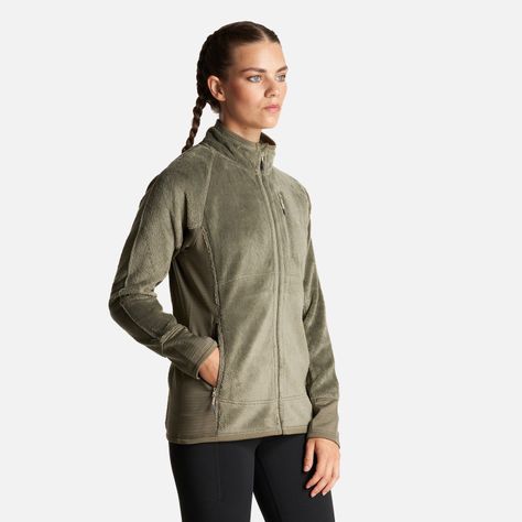 Poleron Mujer Numan Shaggy-Pro Jacket Laurel Lippi I23-2