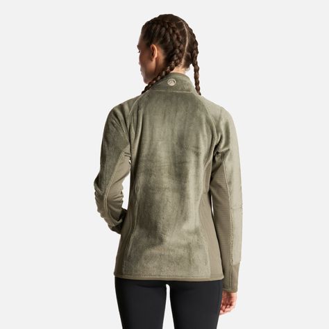 Poleron Mujer Numan Shaggy-Pro Jacket Laurel Lippi I23-3
