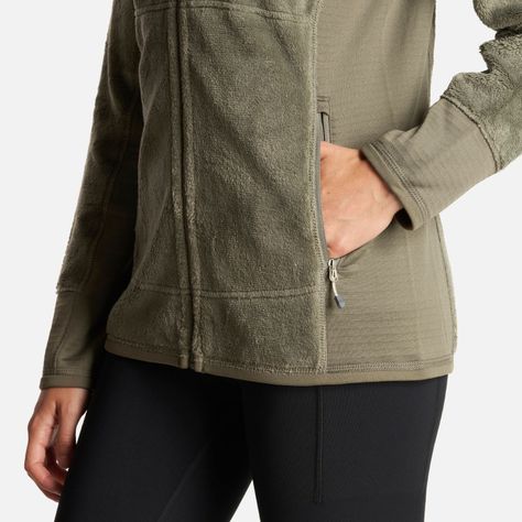 Poleron Mujer Numan Shaggy-Pro Jacket Laurel Lippi I23-5