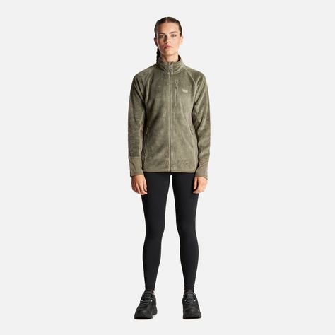 Poleron Mujer Numan Shaggy-Pro Jacket Laurel Lippi I23-6