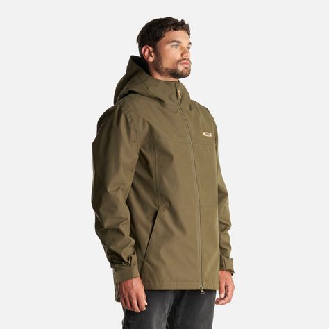 Chaqueta Hombre Citizen Warm B-Dry Hoody Jacket Verde Militar Lippi I23-2