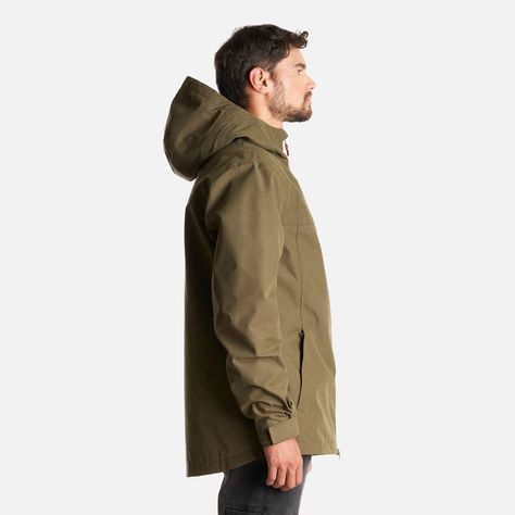 Chaqueta Hombre Citizen Warm B-Dry Hoody Jacket Verde Militar Lippi I23-3