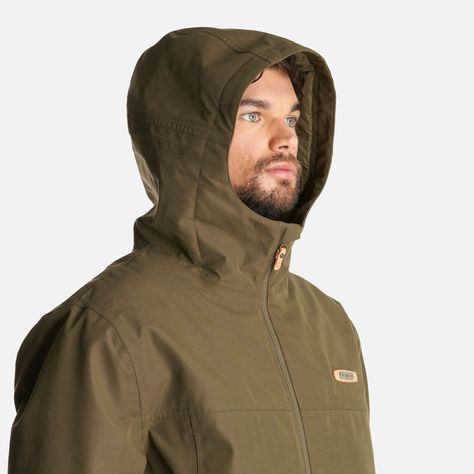 Chaqueta Hombre Citizen Warm B-Dry Hoody Jacket Verde Militar Lippi I23-5
