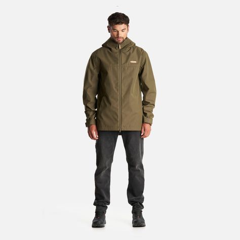 Chaqueta Hombre Citizen Warm B-Dry Hoody Jacket Verde Militar Lippi I23-9