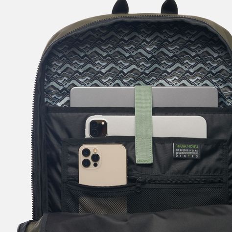 Mochila Trome 28L Verde Grisaceo Haka Honu I25-8