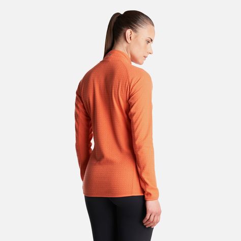 Poleron Mujer  Jacaranda Nano-F 14 Zip Salmon Lippi-3