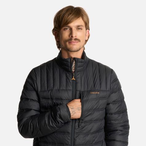 Chaqueta Hombre Ultraliviana Negro Haka Honu I25-3