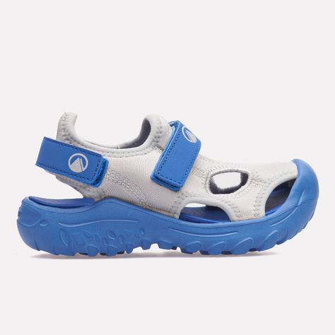 Sandalia Niño Go Out Again Kids Gris / Azul Lippi V25-0